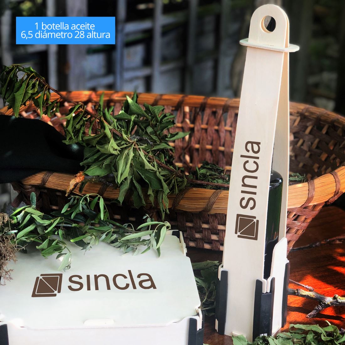 Cajas para una botella vertical Sincla-box