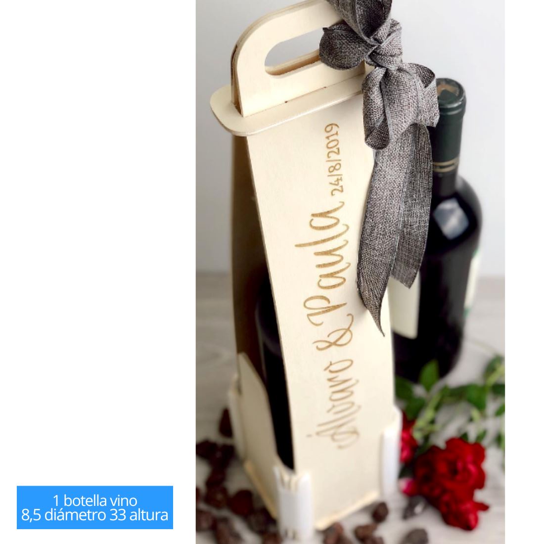 Cajas para una botella vertical Sincla-box