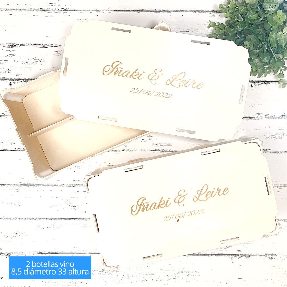 Estuches de madera para botellas Sincla-box