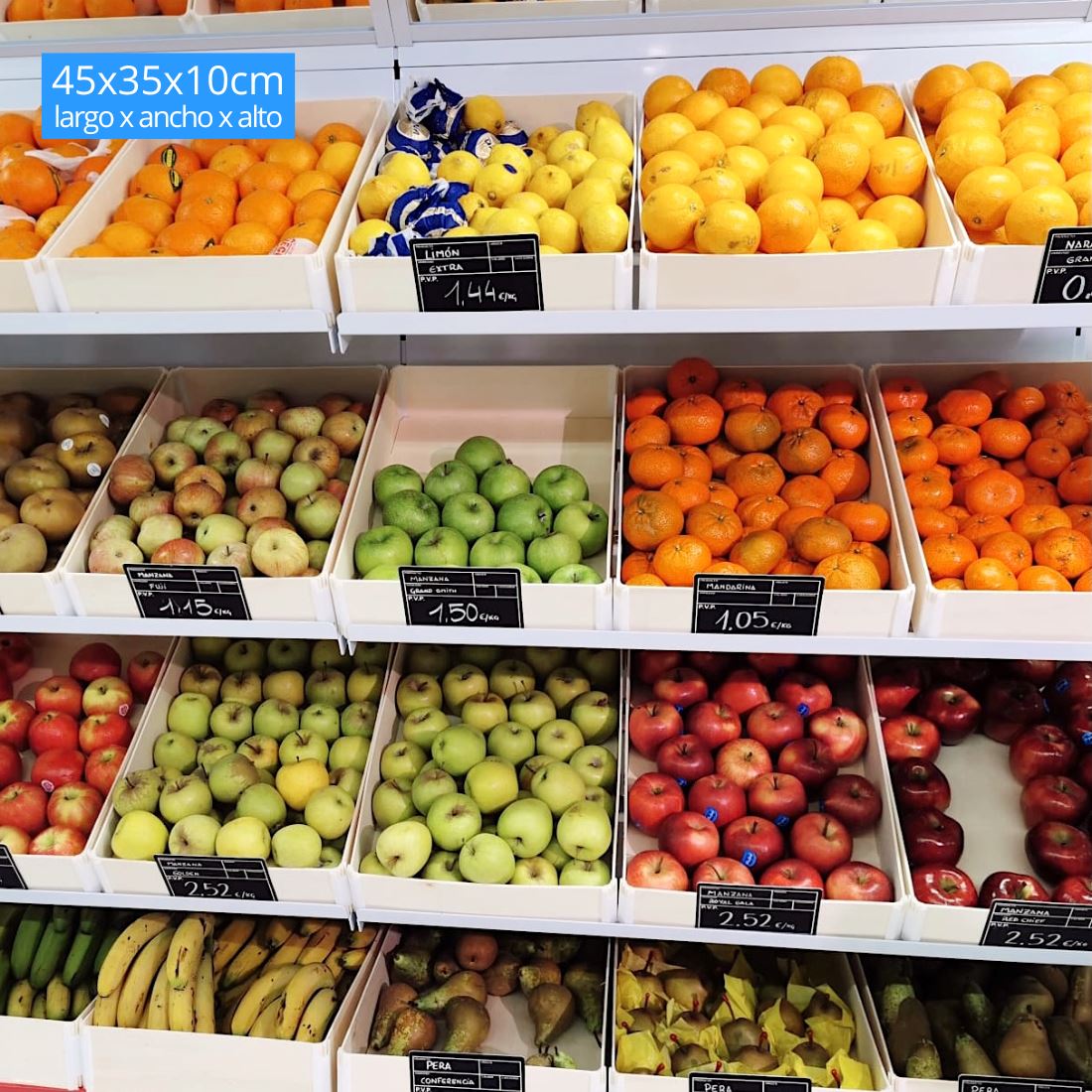 Cajas sin tapa Sincla-box