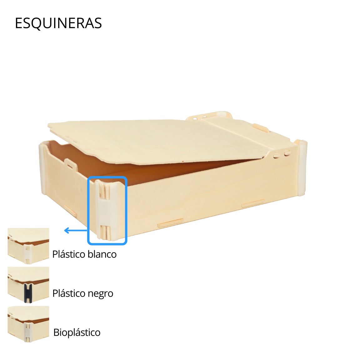 Cajas con bisagra Sincla-box