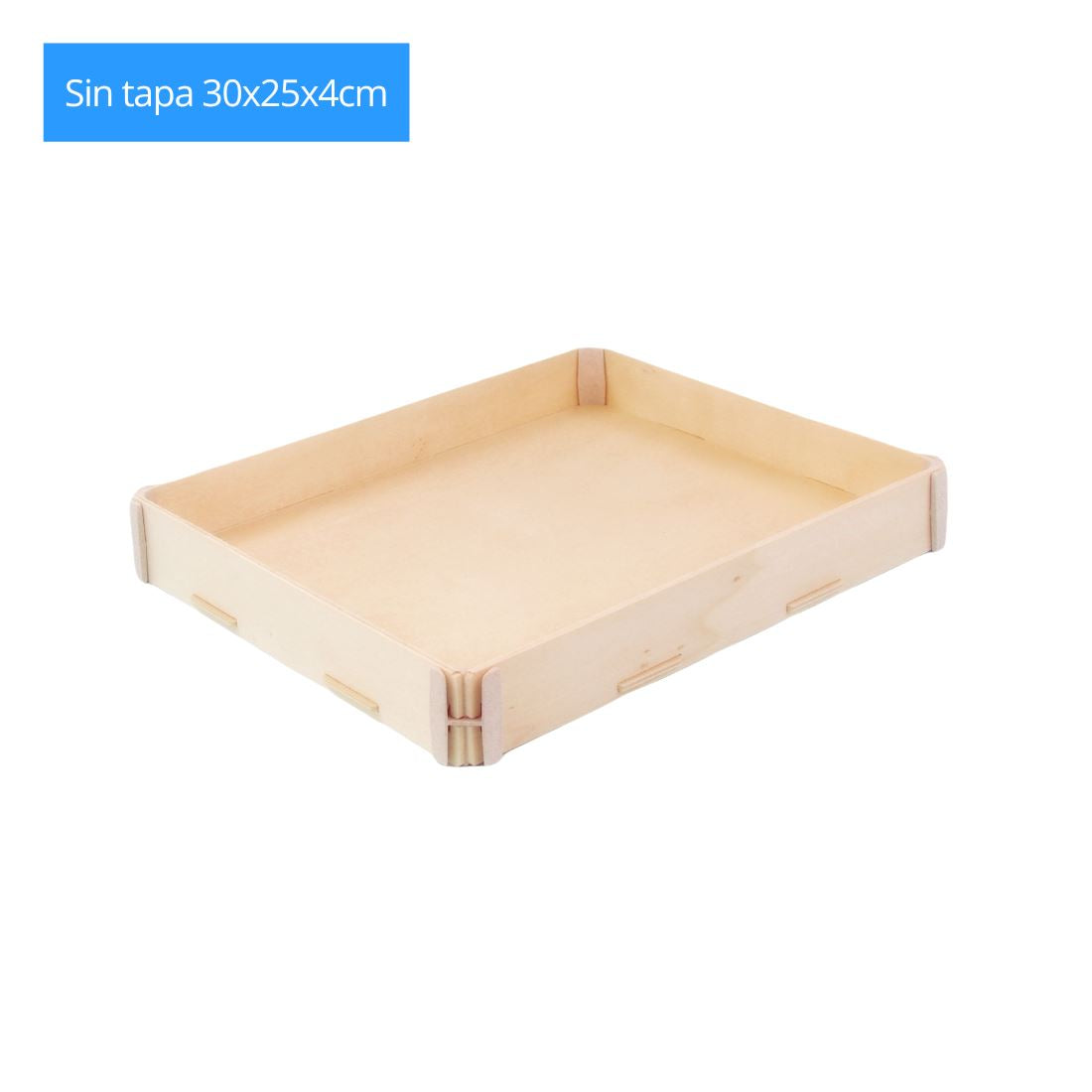 Unidades sueltas sin personalizar: Sin tapa 30x25x4cm Sincla-box