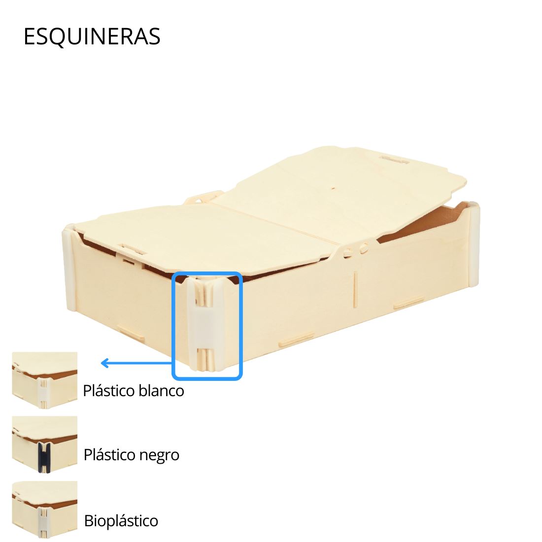 Cestas de madera Sincla-box