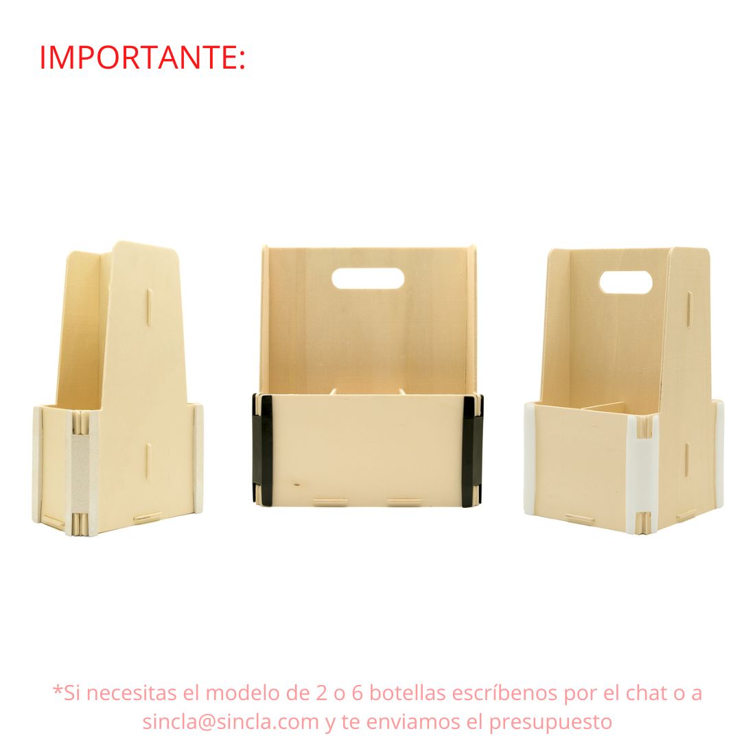 Cajas para cerveza Sincla-box