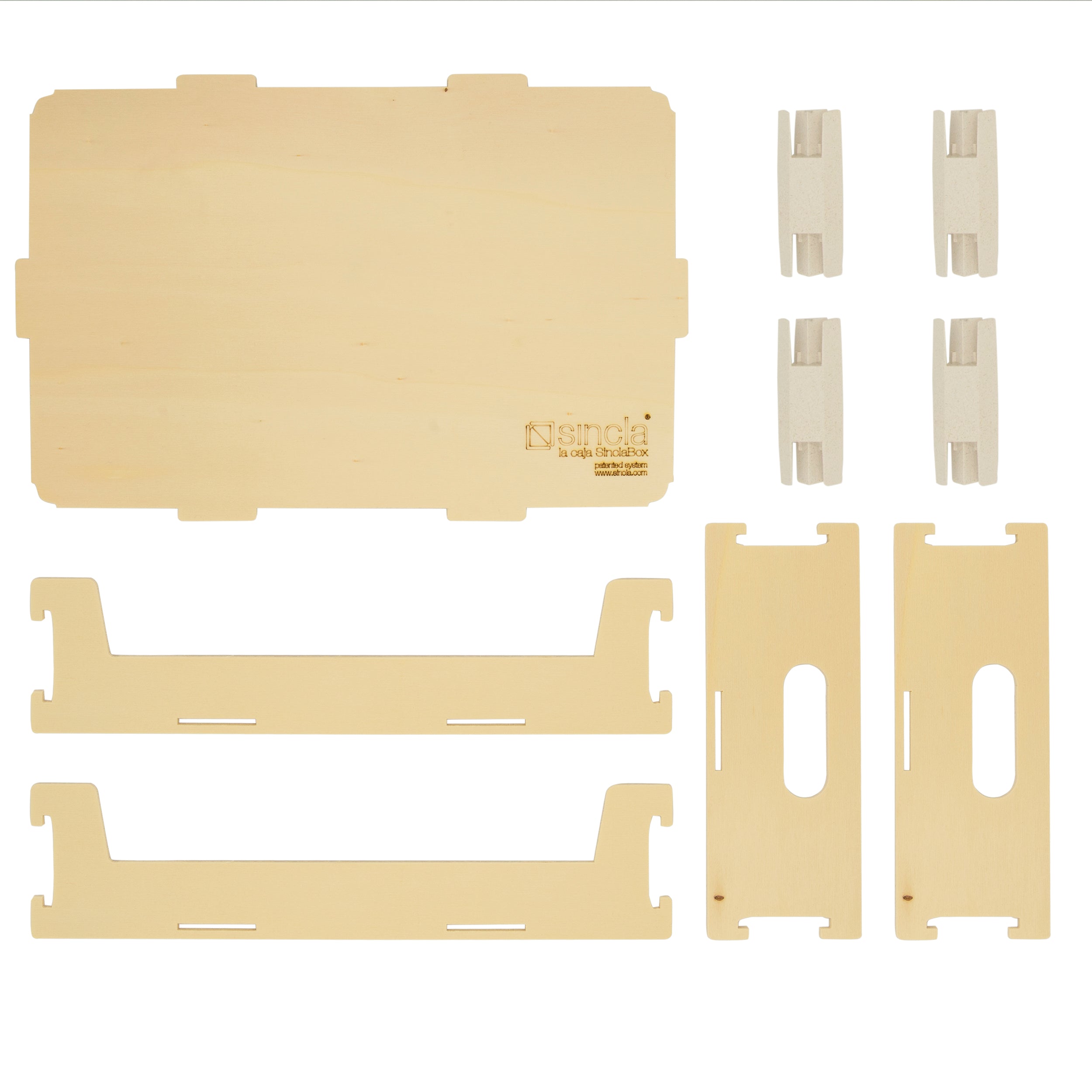 Bandejas de madera Sincla-box