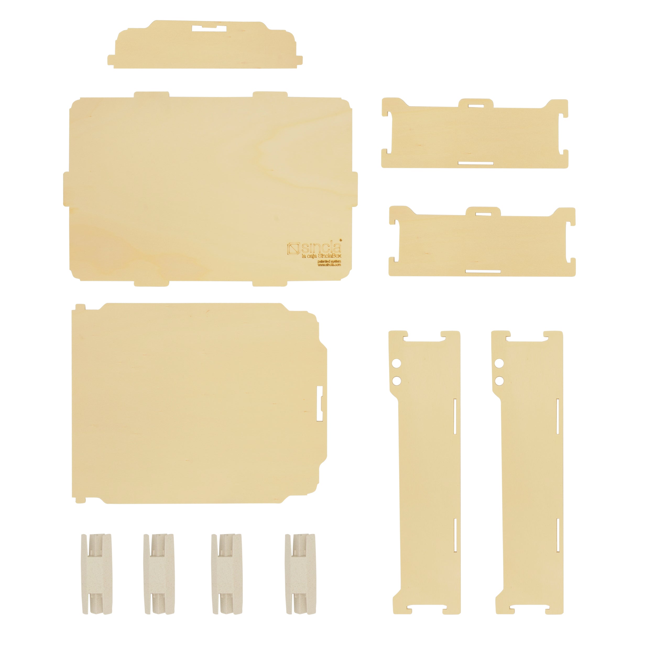 Cajas con bisagra Sincla-box