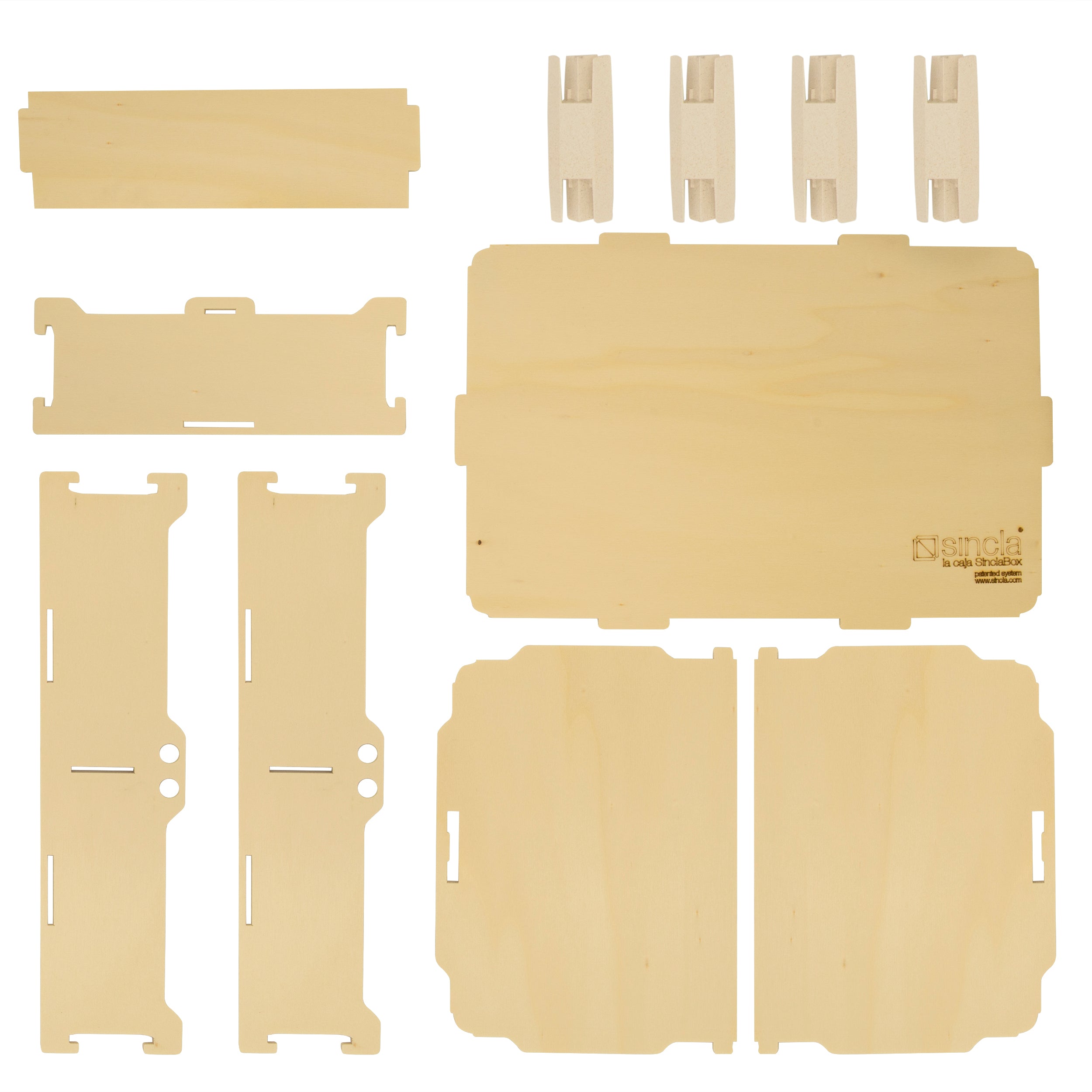 Cestas de madera Sincla-box