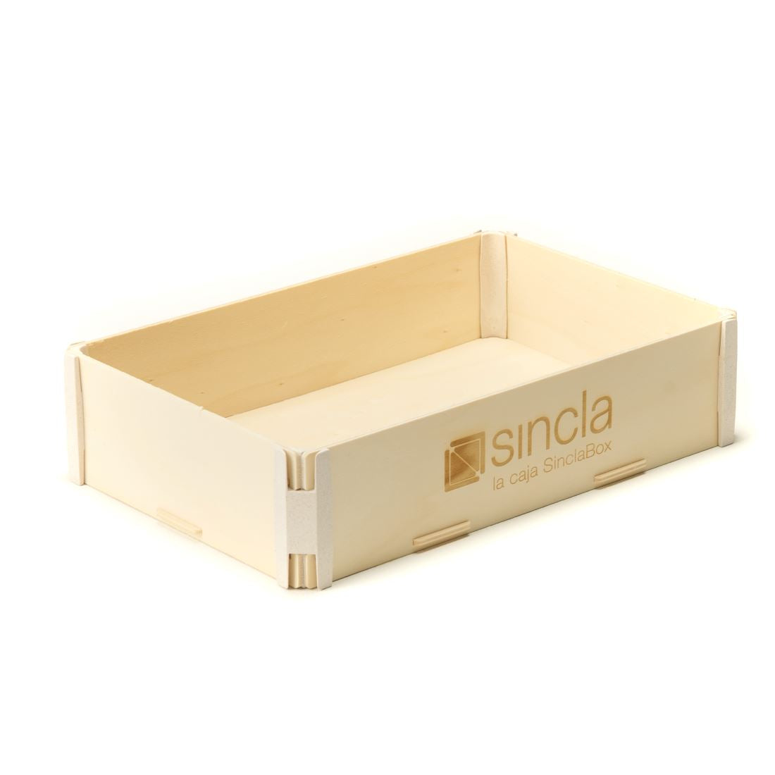Cajas de madera estándar sin tapa - CajasPack