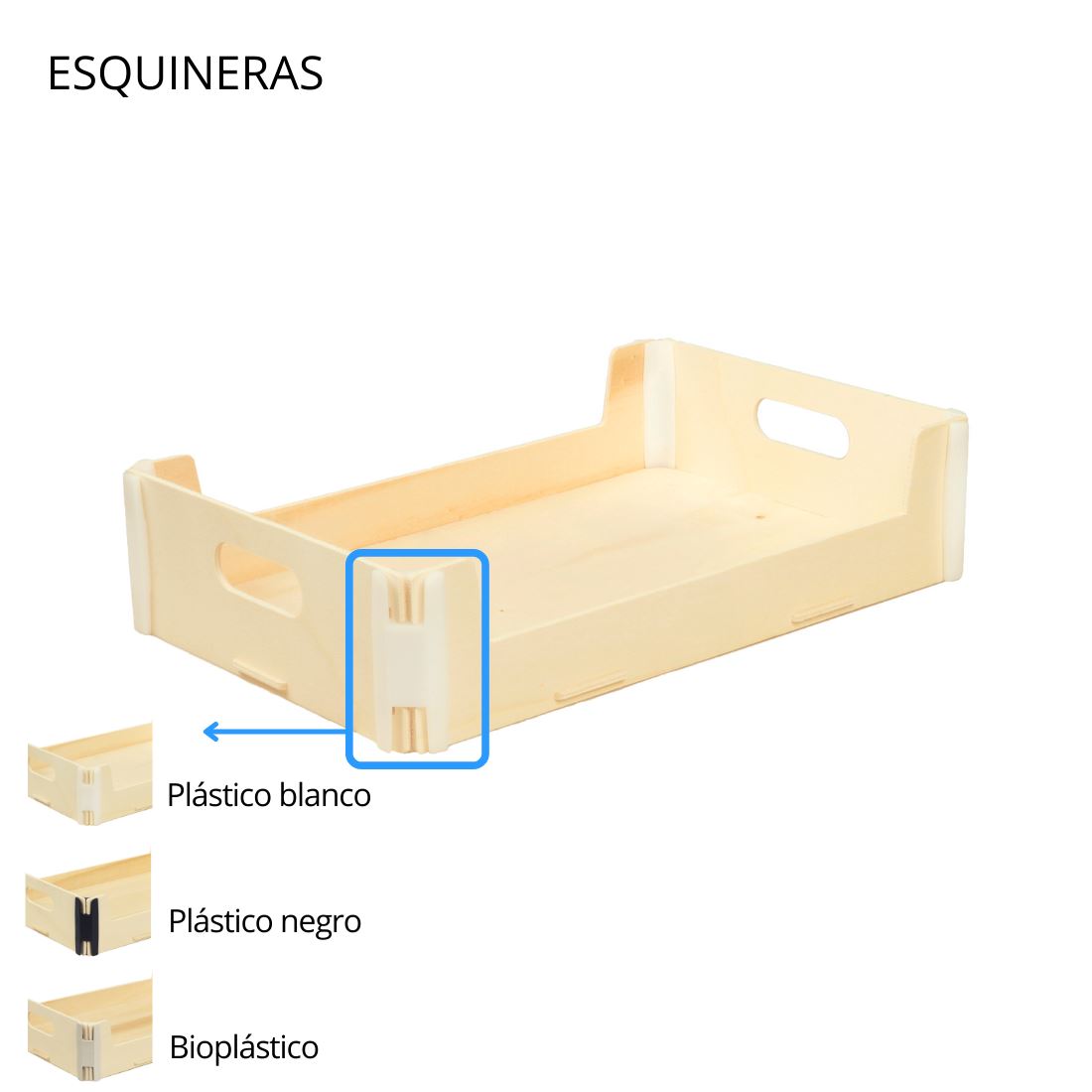 Bandejas de madera Sincla-box
