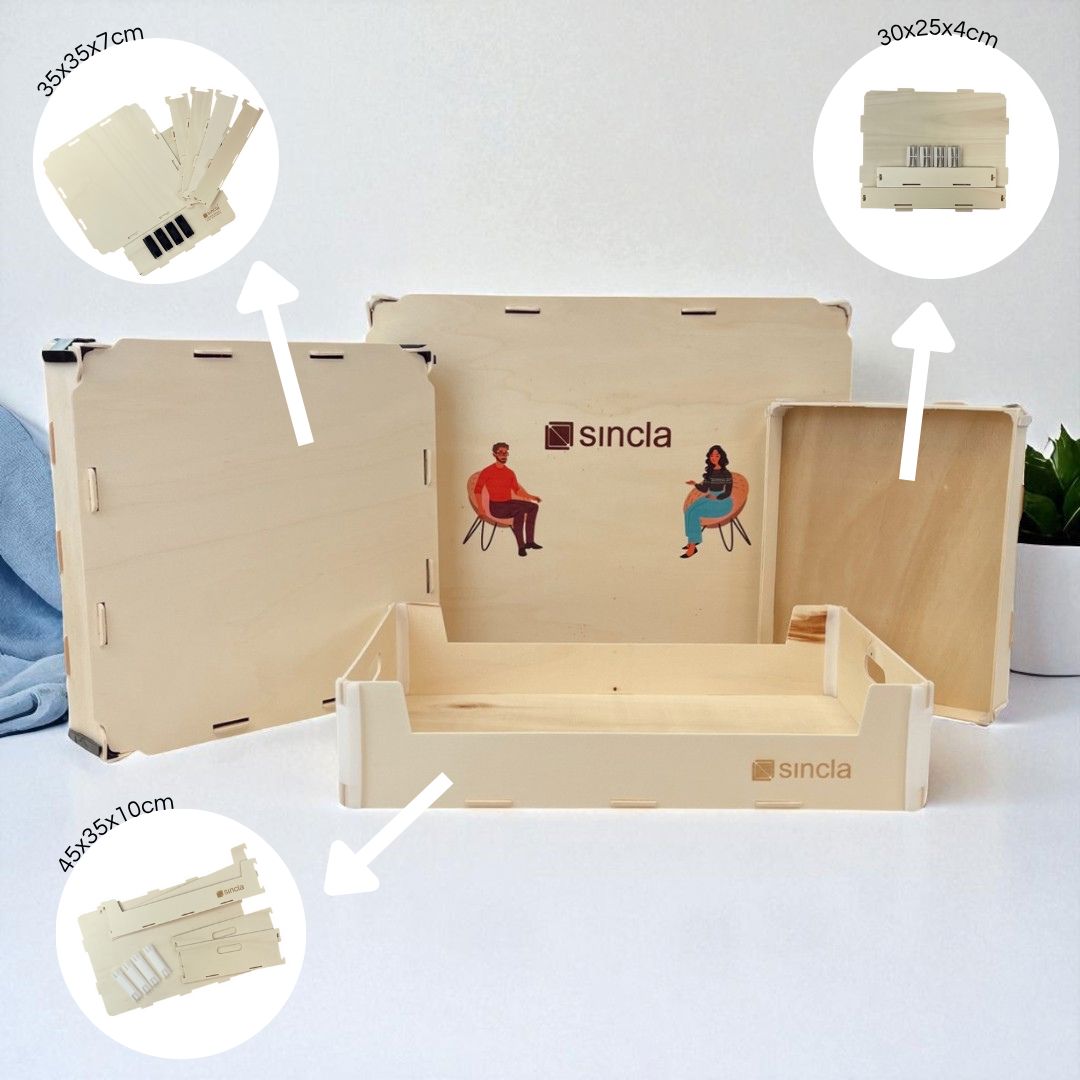 Muestras Cajas Madera Sincla-box Cajas grandes 