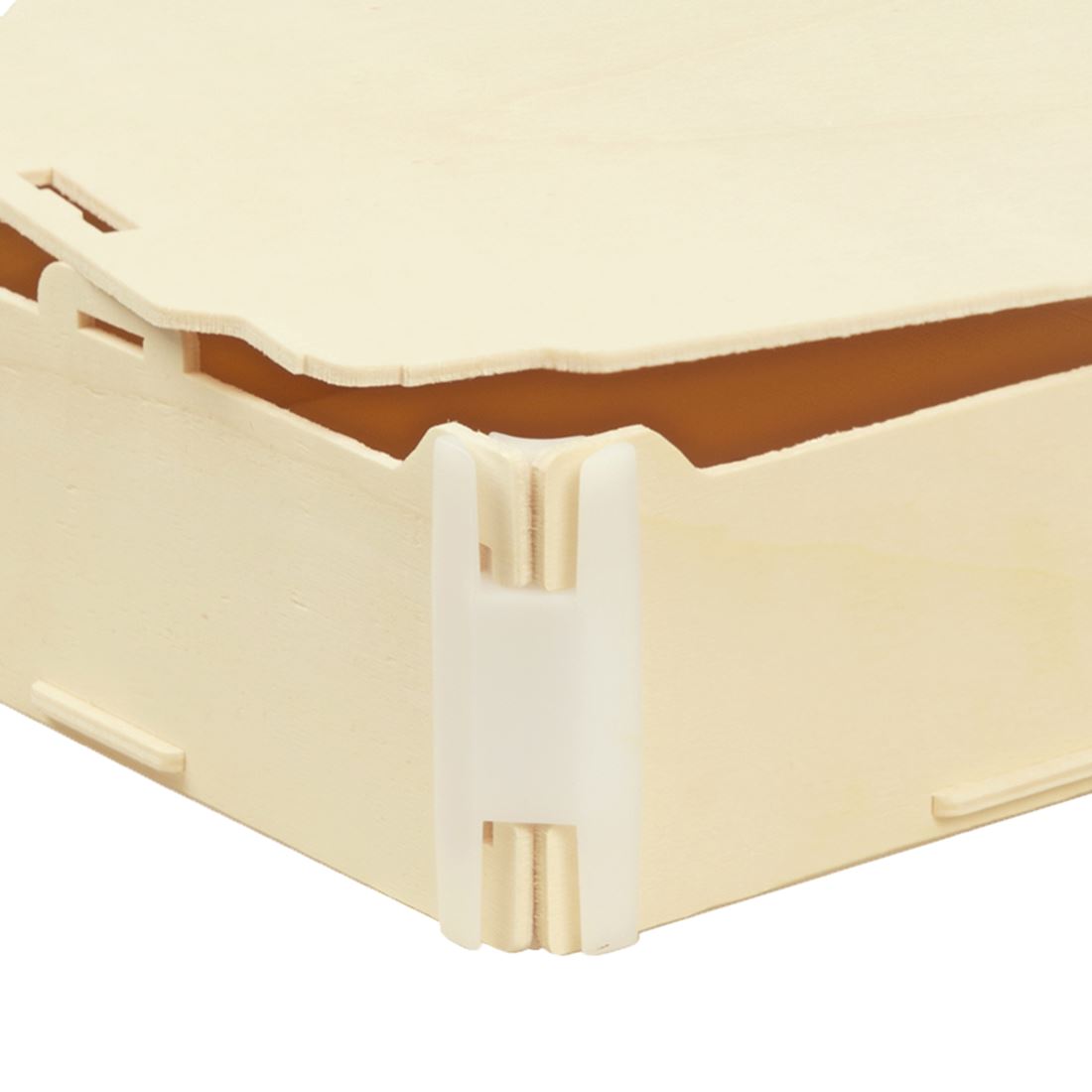 Cajas con tapa Sincla-box Plástico Blanco 
