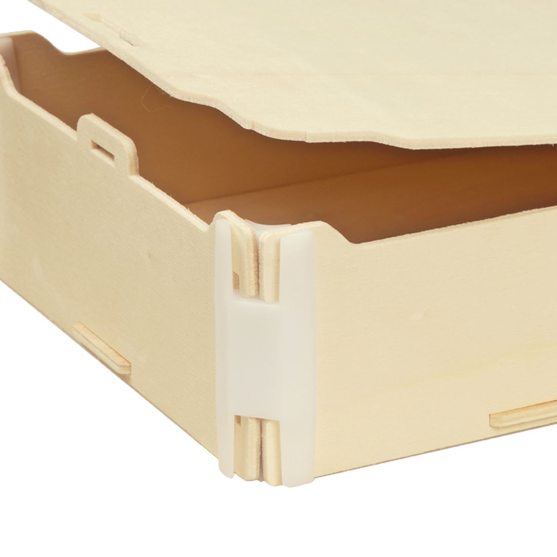 Cajas con bisagra Sincla-box Plástico Blanco 