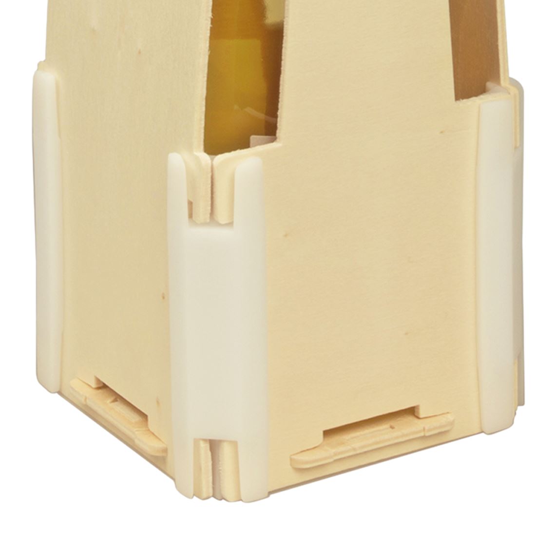 Cajas para una botella vertical Sincla-box Plàstico Blanco 