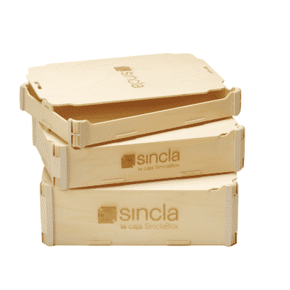 Cajas de madera con tapa | Sincla